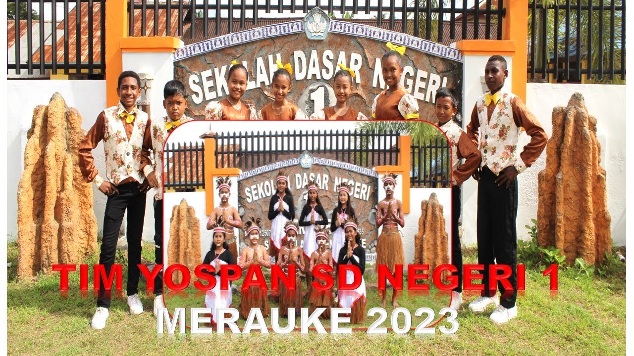 TARIAN YOSPAN SD NEGERI 1 MERAUKE