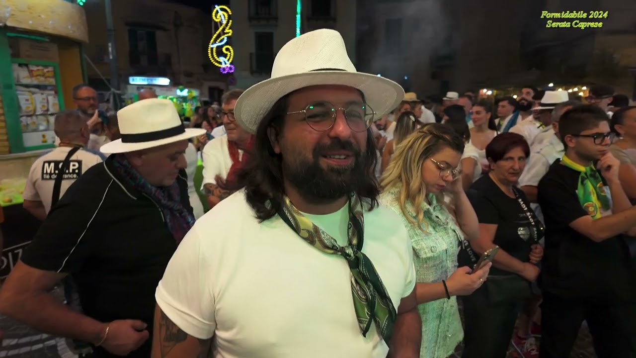 Formidabile Barra 2024 Serata Caprese