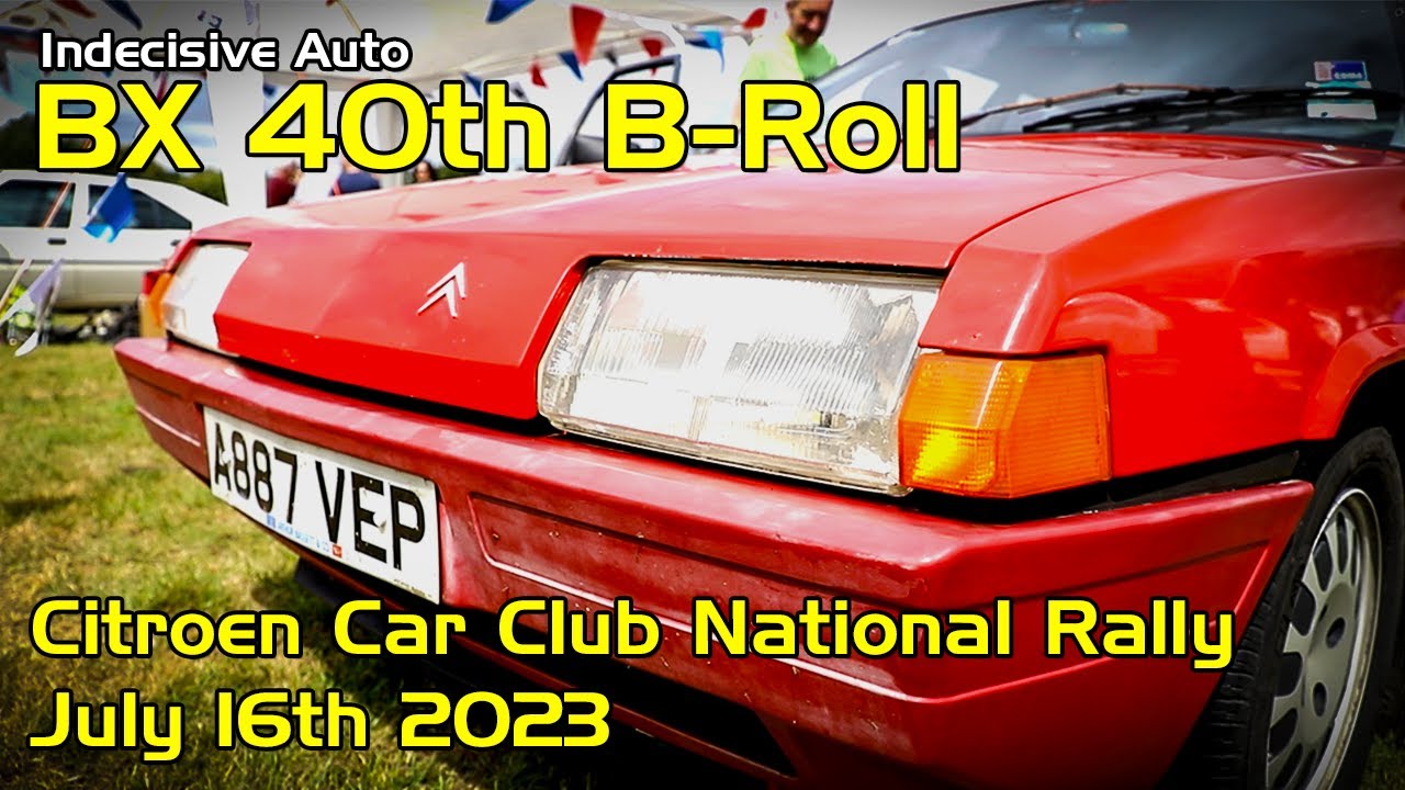 Citroen Car Club National Rally 2023 - BX 40th Anniversary B-Roll