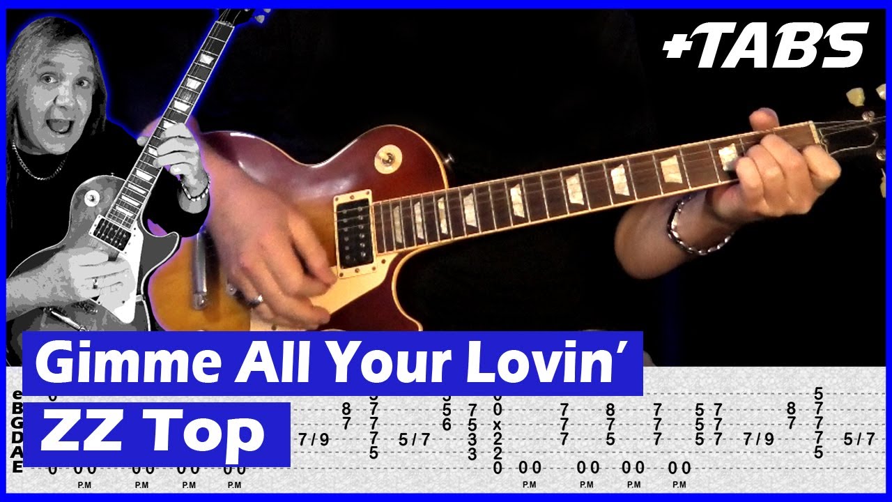 Gimme All Your Loving Guitar Lesson