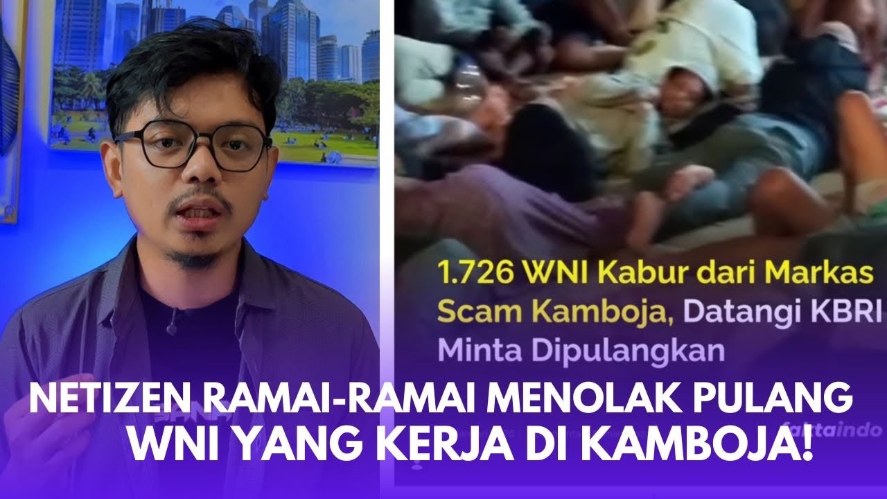 MAU PULANG❗️WNI DI KAMBOJA RUPANYA GAK DAPAT SAMBUTAN BAIK DARI NETIZEN INDONESIA