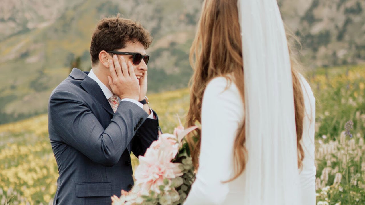The story behind viral video of colorblind groom seeing color for first time on wedding day