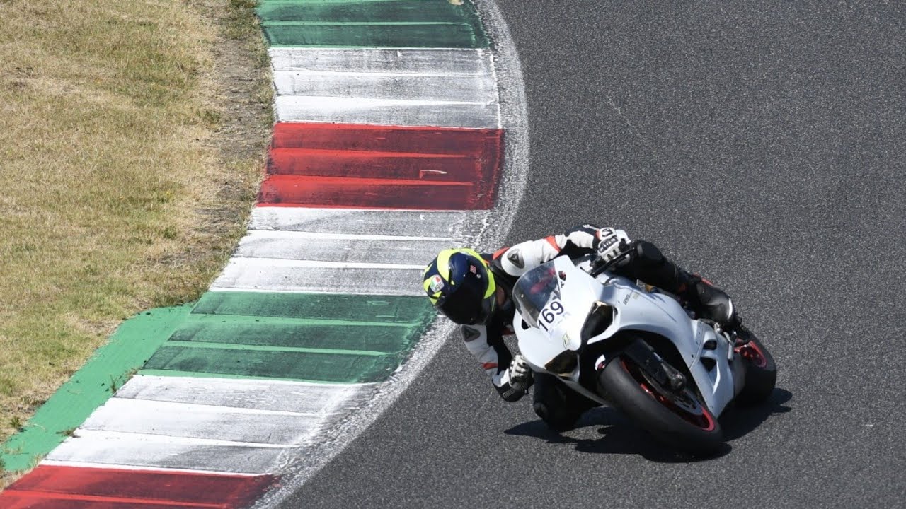 Ducati 899 Panigale at the Mugello Circuit