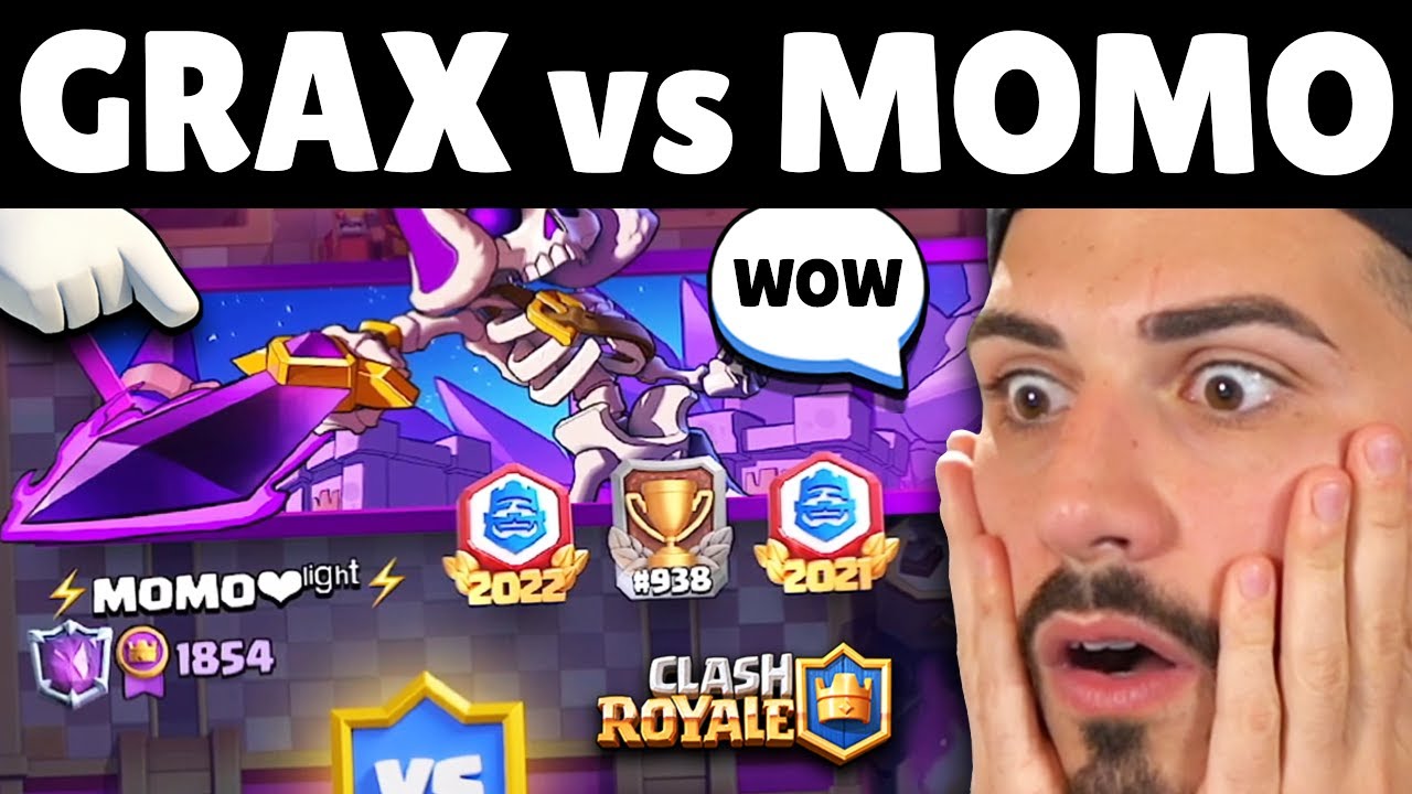 OMG... GRAX vs MOMO LIGHT per 1900 MEDAGLIE! - Clash Royale
