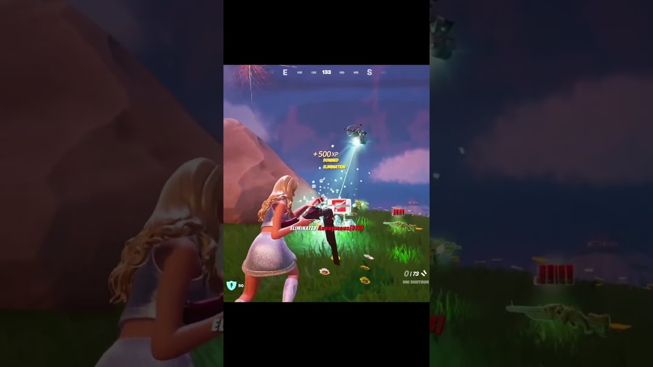 From The Video “Sabrina Carpenter Becomes A Bug Hunter In Fortnite” 