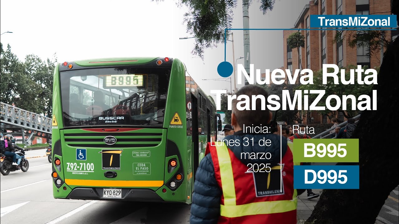 Conoce la nueva ruta circular de TransMiZonal: BD995