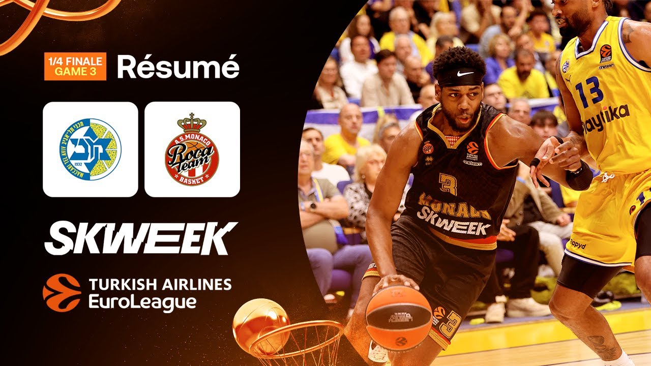 MACCABI vs. MONACO : un game 3 électrique ! ⚡️