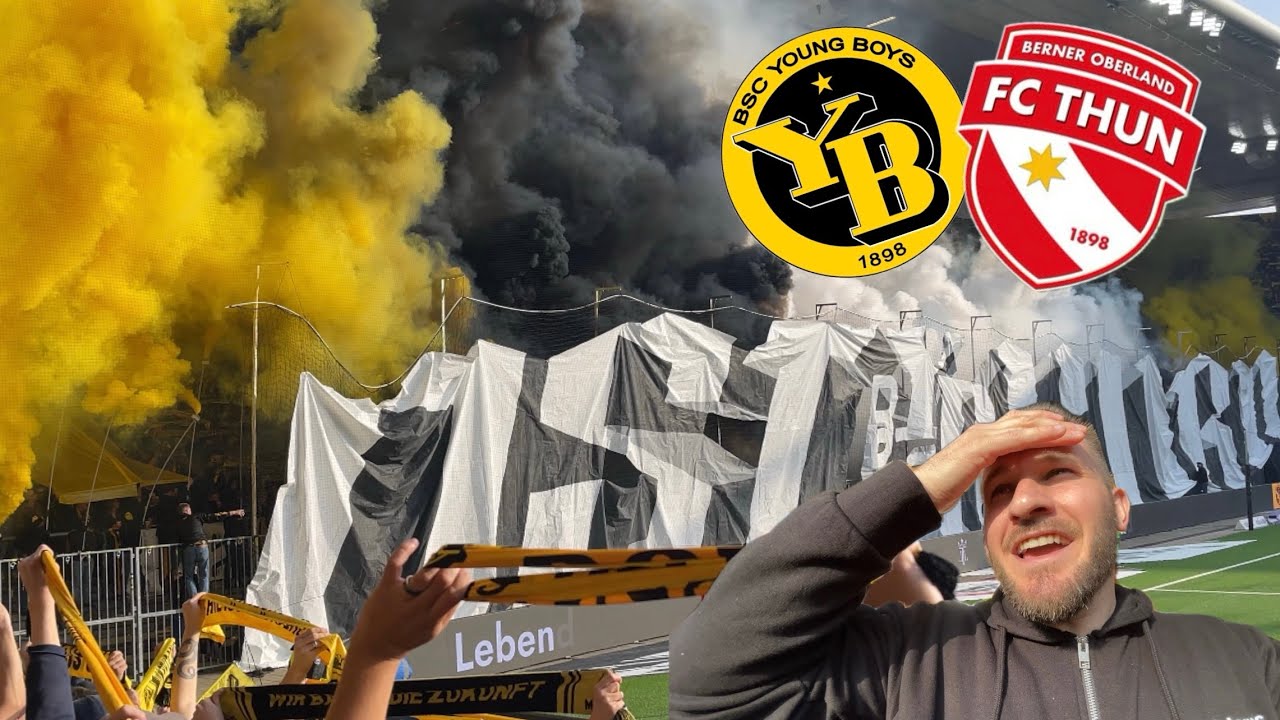 Derby-Schock in Bern! 😱 BSC Young Boys vs FC Thun | Stadionvlog #yb #thun #stadionvlog 