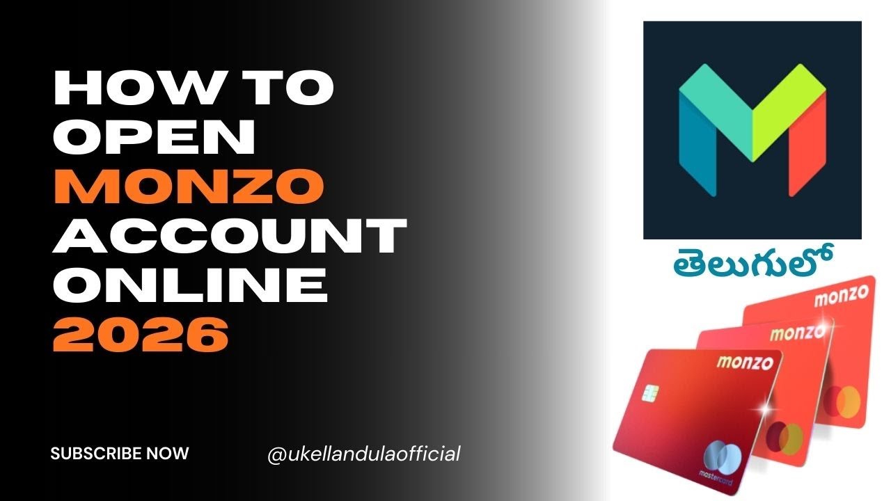 How to open Monzo Bank Account-UK |Monzo Account Opening |UK Bank Account Opening |Monzo Opening UK