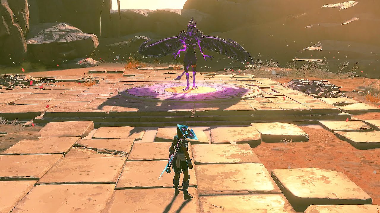 Immortals Fenyx Rising - Ozomene, Mythical Harpy Boss Fight (PS5, 4K)