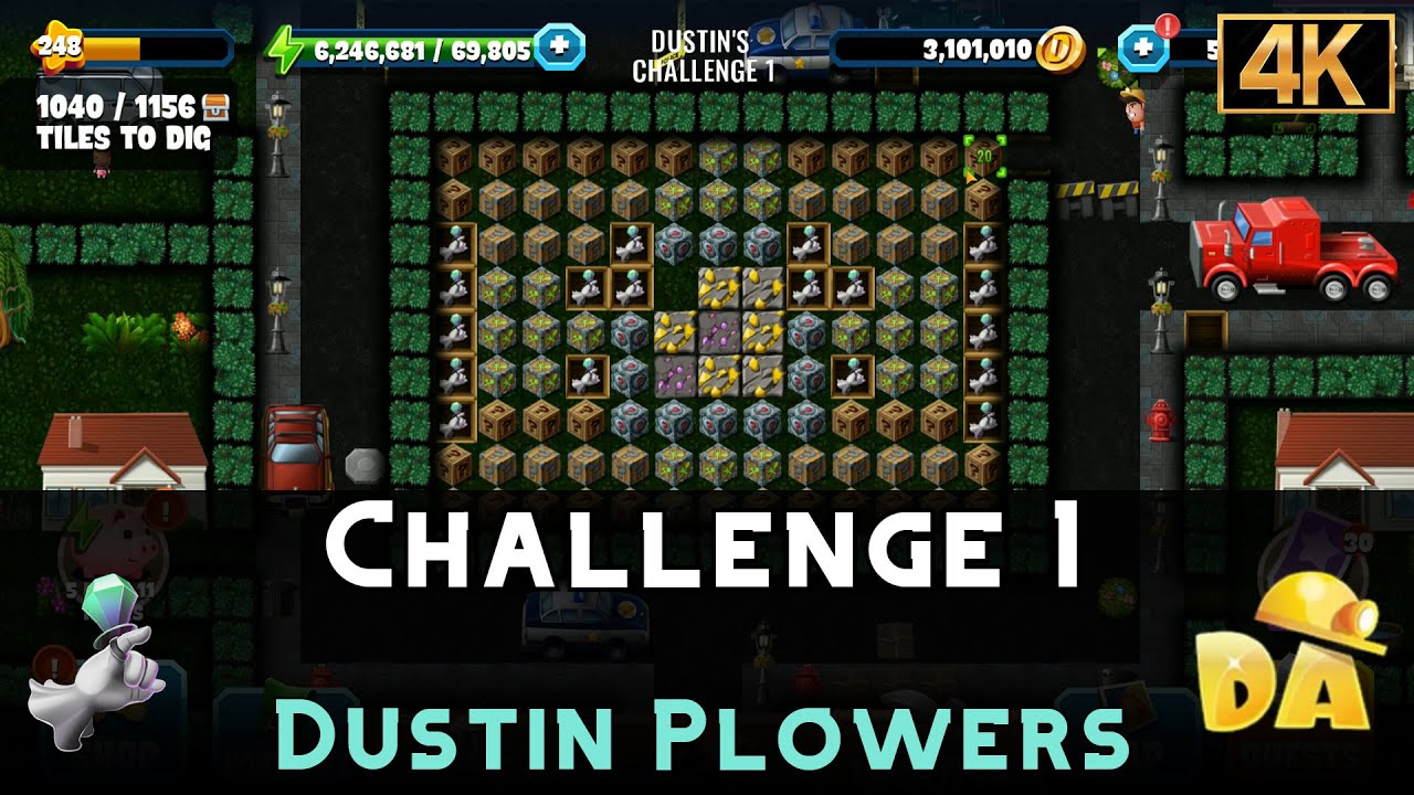 Dustin's Challenge 1 | Dustin Plowers #11 | Diggy's Adventure