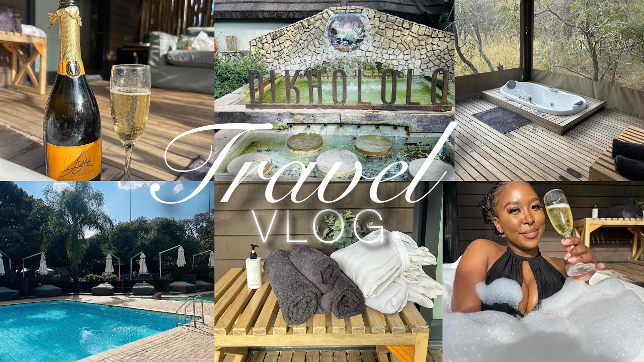 TRAVEL VLOG|| DIKOLOLO GAME RESERVE || SPEND A FEW DAYS WITH ME
