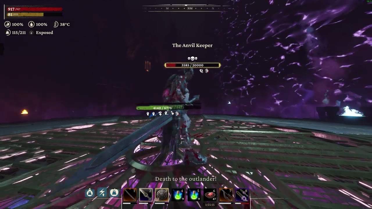 Conan Exiles Enhanced   Kill Anvil Keeper with thralls very ez.