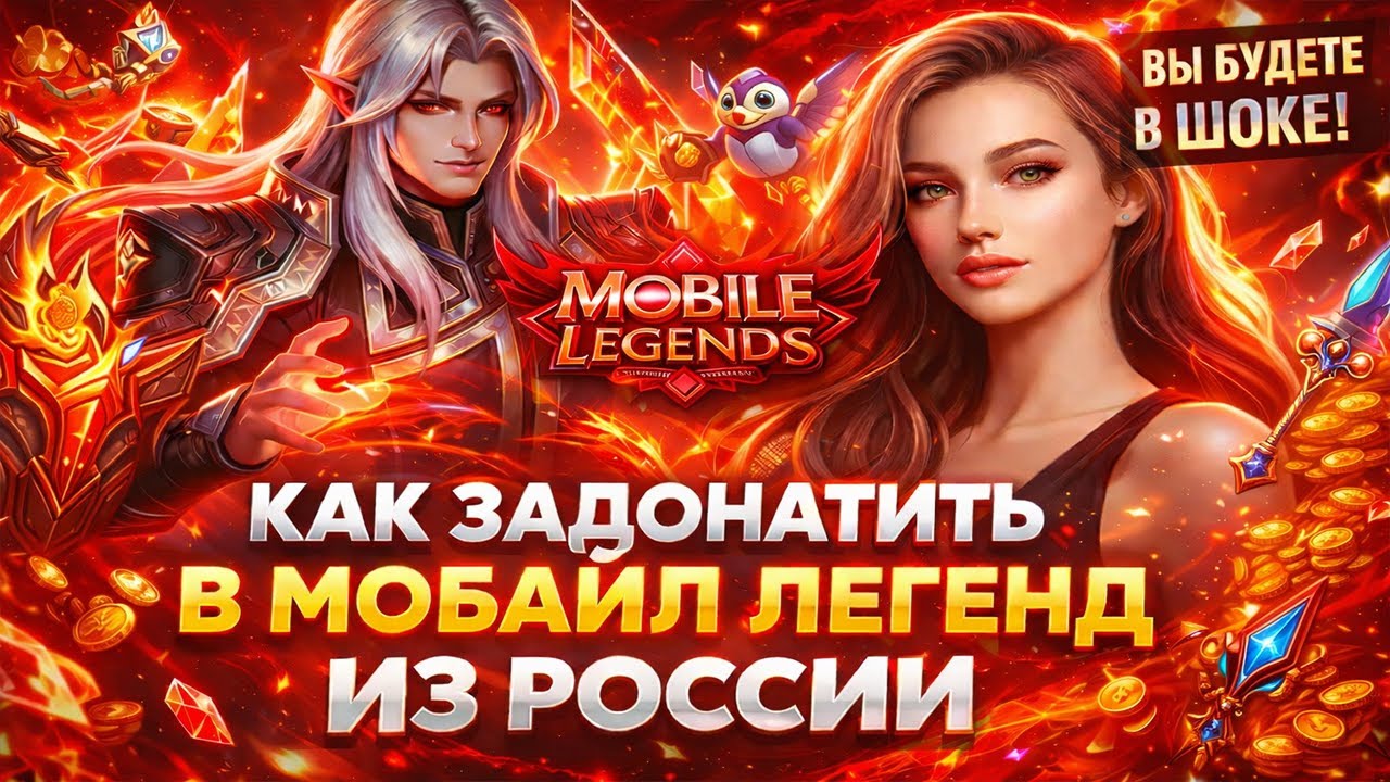 Где купить дешевые алмазы в Mobile Legends | Как задонатить в Mobile Legends в 2026 году
