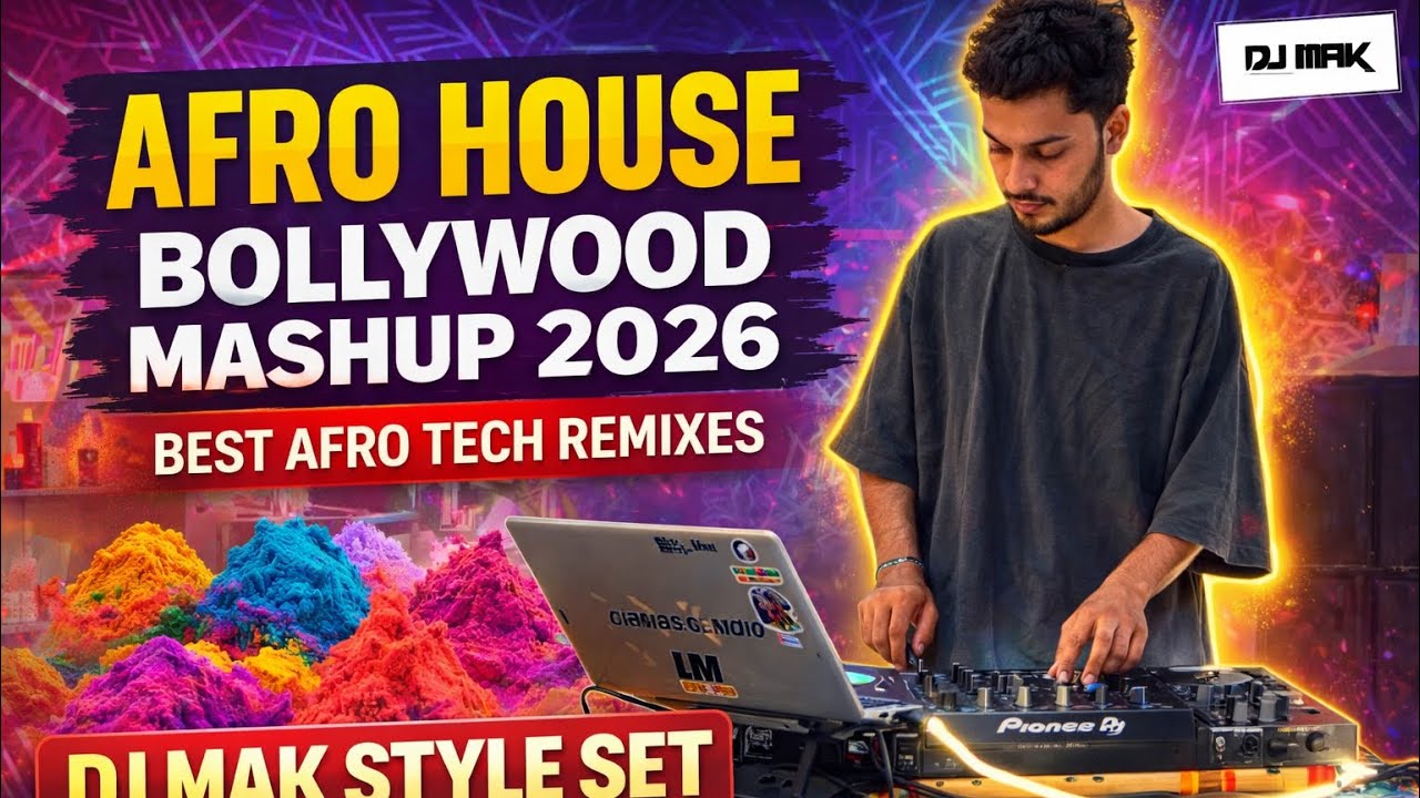 Afro House Bollywood Mashup 2026 | Best Afro Tech Remixes | DJ Mak Style Set | Nonstop Party Mix