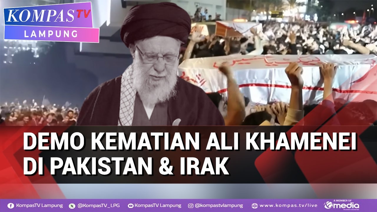 Demo Kematian Ali Khamenei  Konsulat AS di Pakistan Diserang, Kantor Kedutaan di Irak Digeruduk