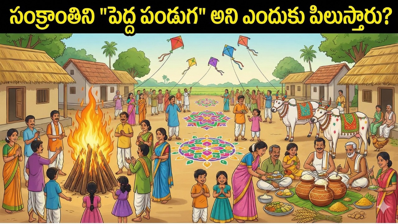 సంక్రాంతి వెనుక ఉన్న అసలు కథ|The Real Story Behind Sankranti|#Sankranti2026#Bhogi#Kanuma#KodiPandalu