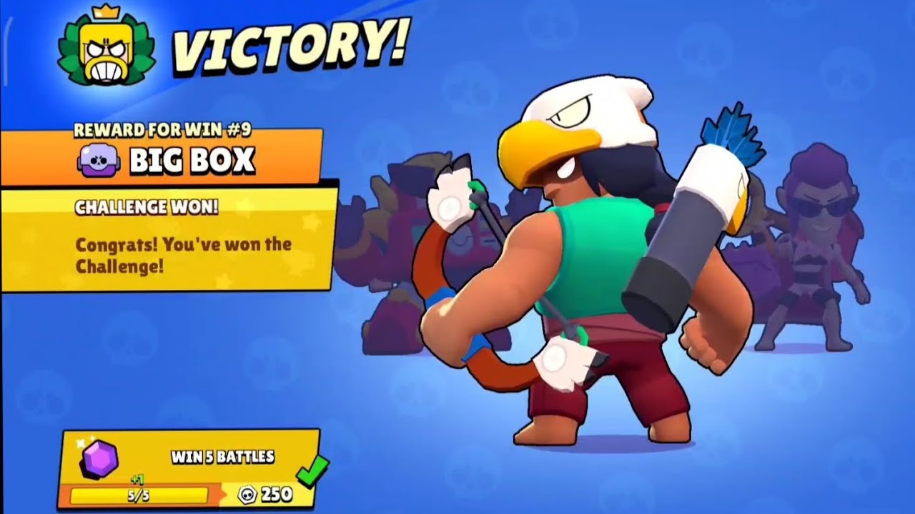 9-0 Clash 10th Anniversary Challenge | Pro Guide(F2P/P2W Brawl stars GolD BIBI