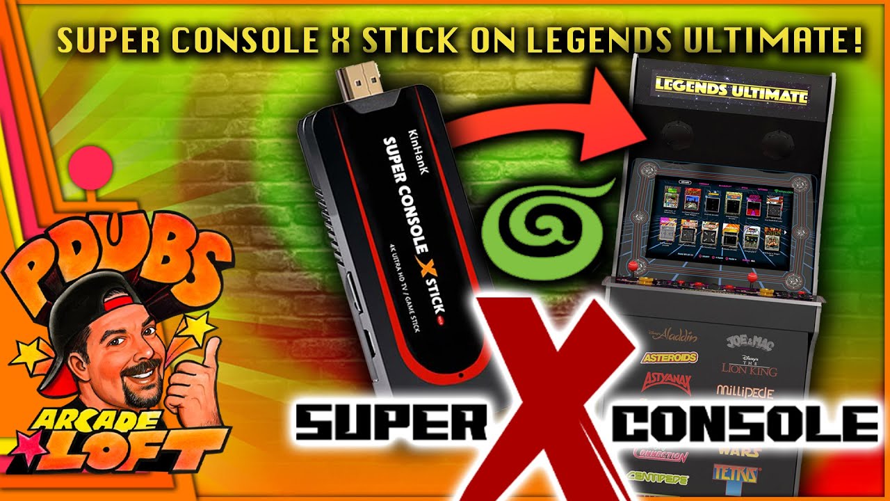 Super Console X Stick on the AtGames Legends Ultimate Review!