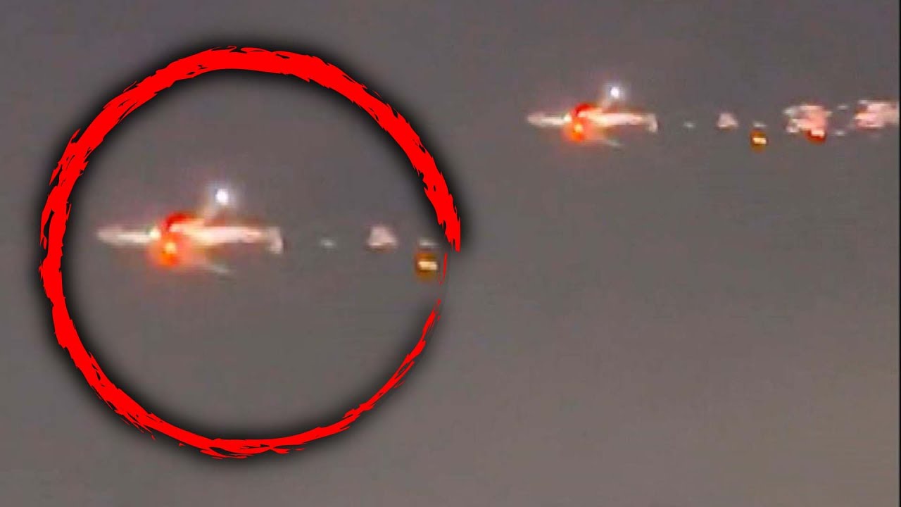 Cargo Plane Makes Emergency Landing After Catching on Fire
