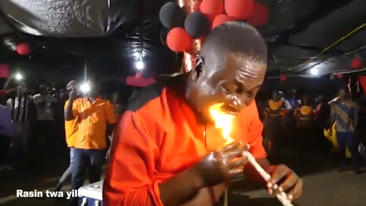 Vin gade jan lwa agawou ap manje dife nan tet ongan Dieudonné nan Limonade 
