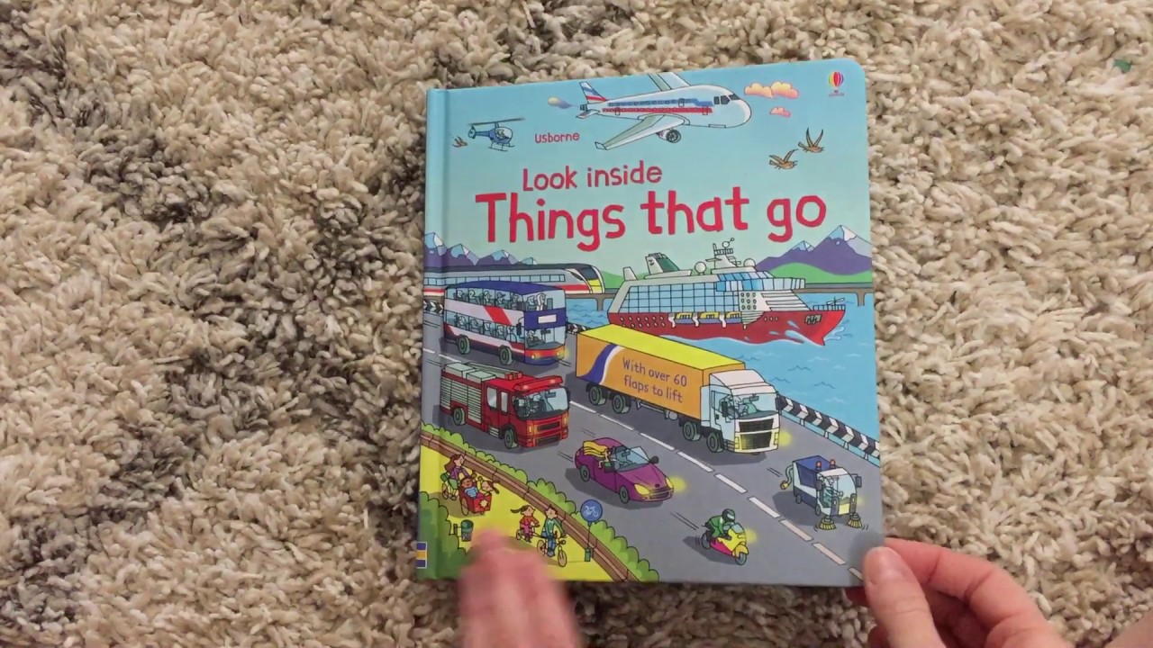 Usborne Look Inside Things that Go