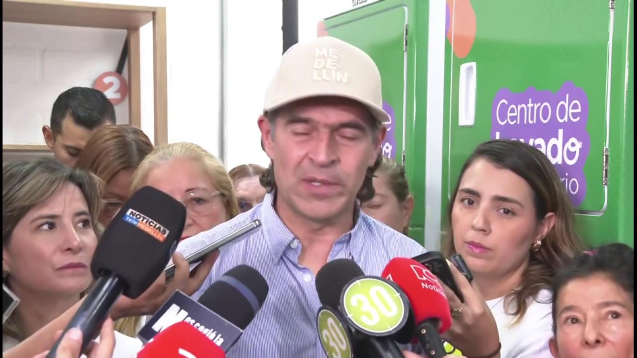 🔴 #EnVivo Puesta en marcha del primer centro de lavado comunitario de Medellín