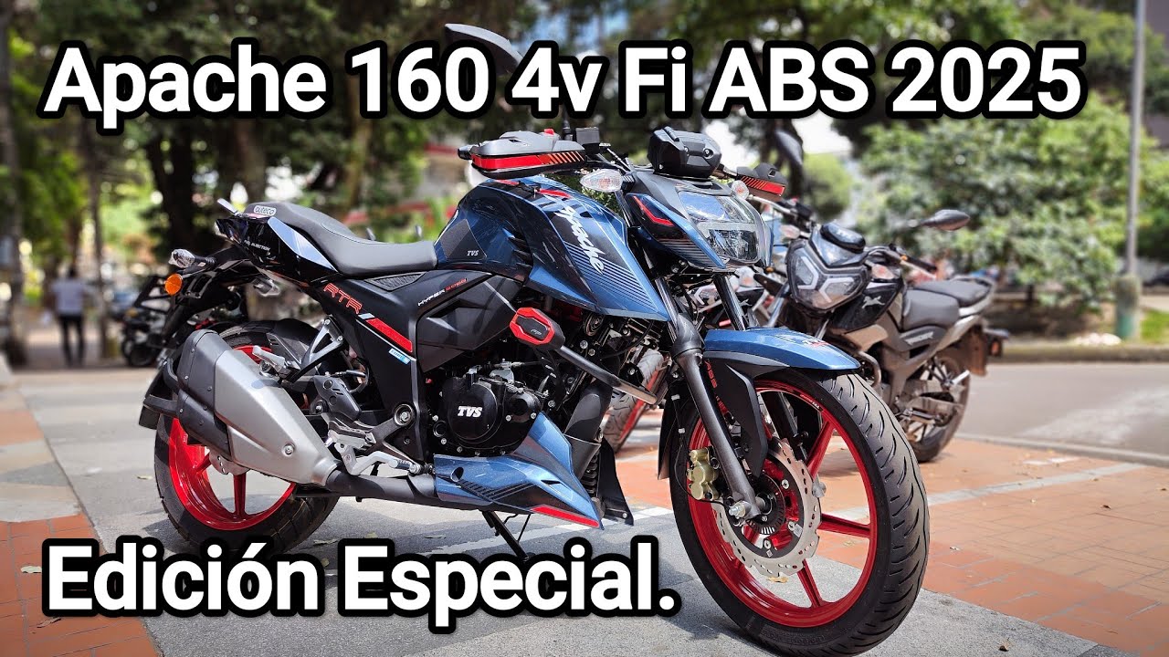 Apache 160 4v Fi ABS Edición Especial AZÚL @Yo Soy Nick