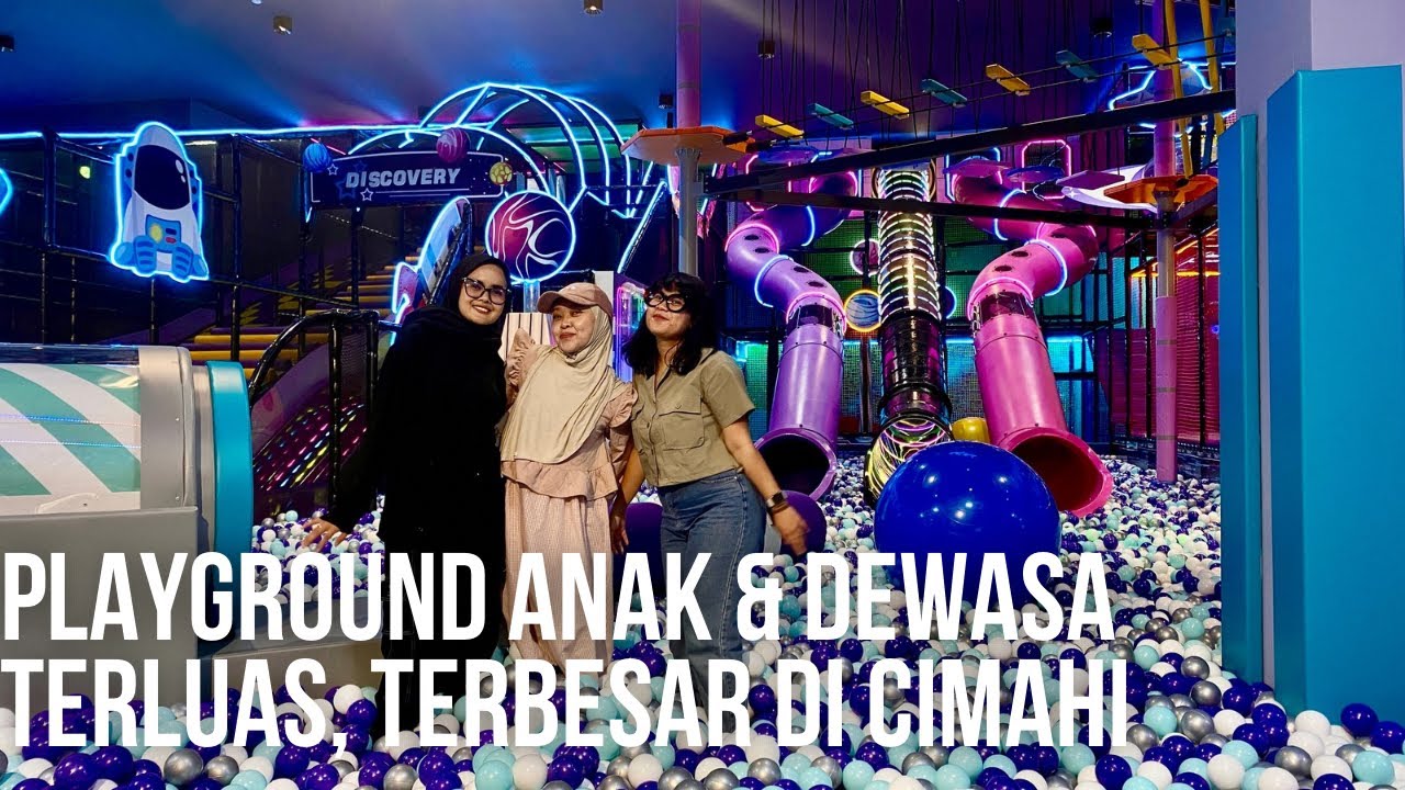 REVIEW MILKY VERSE CIMAHI WAHANA BERMAIN ANAK DAN DEWASA BERTEMA LUAR ANGKASA TERBESAR & TERLENGKAP