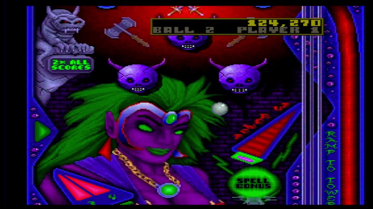 Ruiner Pinball Jaguar Gameplay [No Commentary]