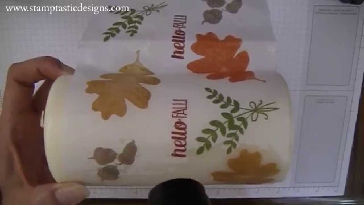 Stamping on Candles