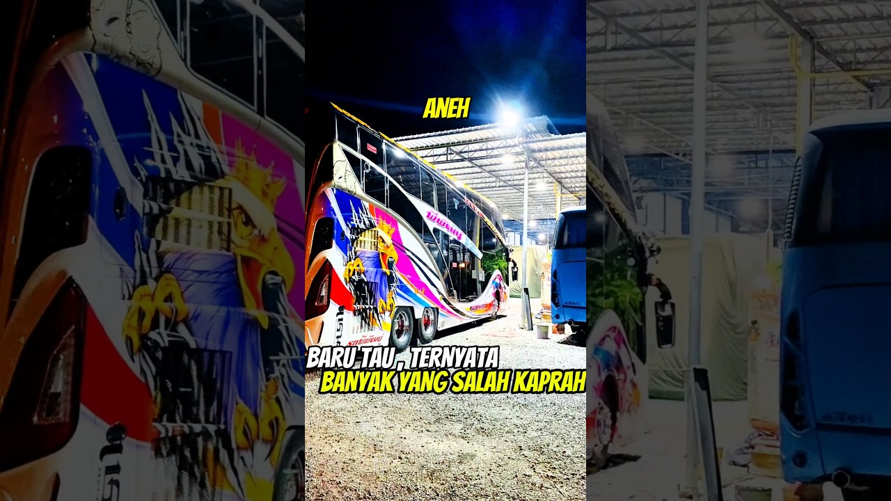 yang ini baru namanya bus tronton 🗿