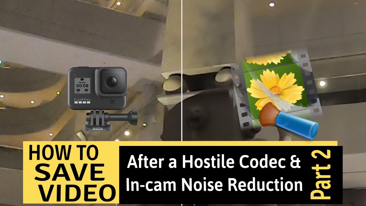 HOW TO: Reduce Noise, Flicker and Jitter in a Video Taken by GoPro. Part 2.