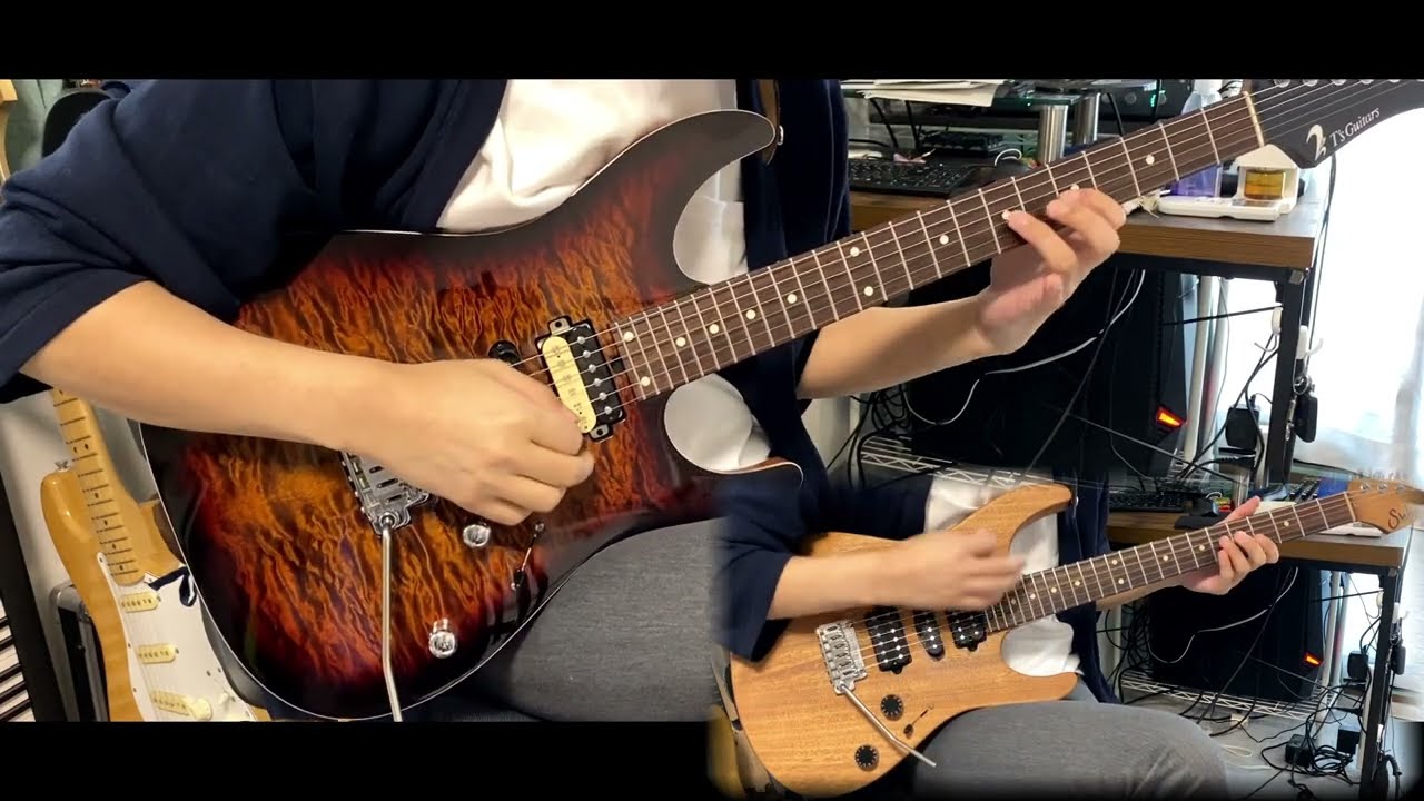 【ブルーアーカイブ/Blue Archive】総力戦 グレゴリオ 戦闘BGM (Guitar Arrange Cover)【OST 158 Gregorius Battle BGM】