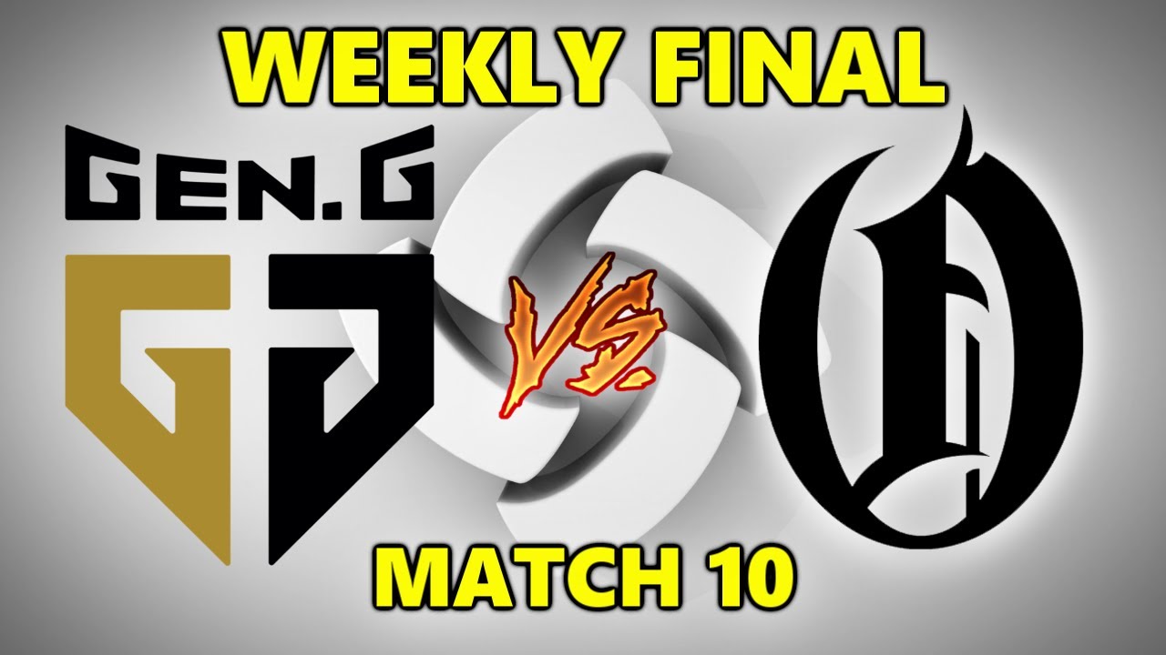 PUBG GLOBAL CHAMPIONSHIP 2021 - GEN.G vs OATH GAMING - WEEKLY FINAL - WEEK 1 - MATCH 10