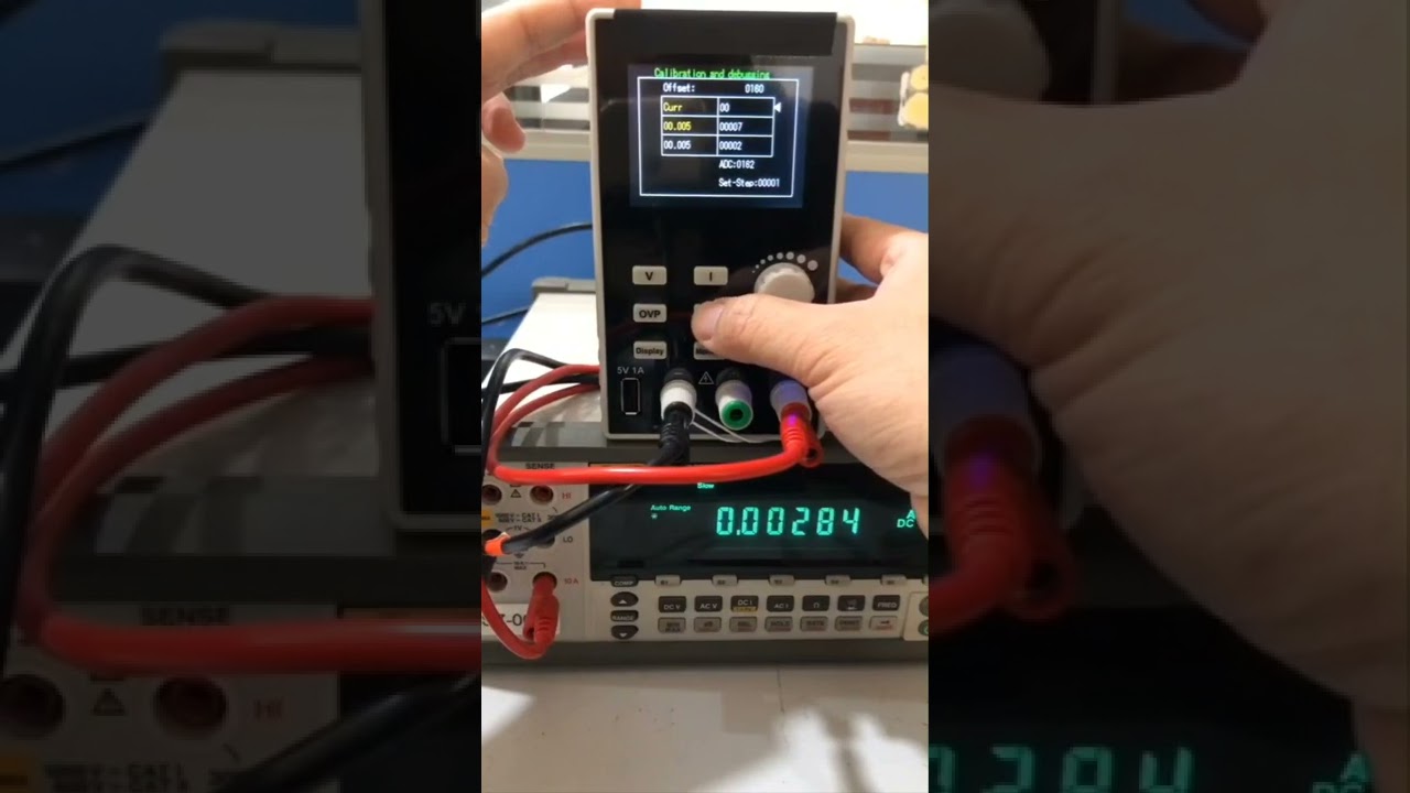 OWON SPE current and voltage calibrate