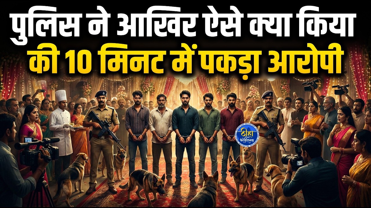 CG पुलिस ने आखिर ऐसे क्या किया  की 10 मिनट में पकड़ा आरोपी | CG NEWS |