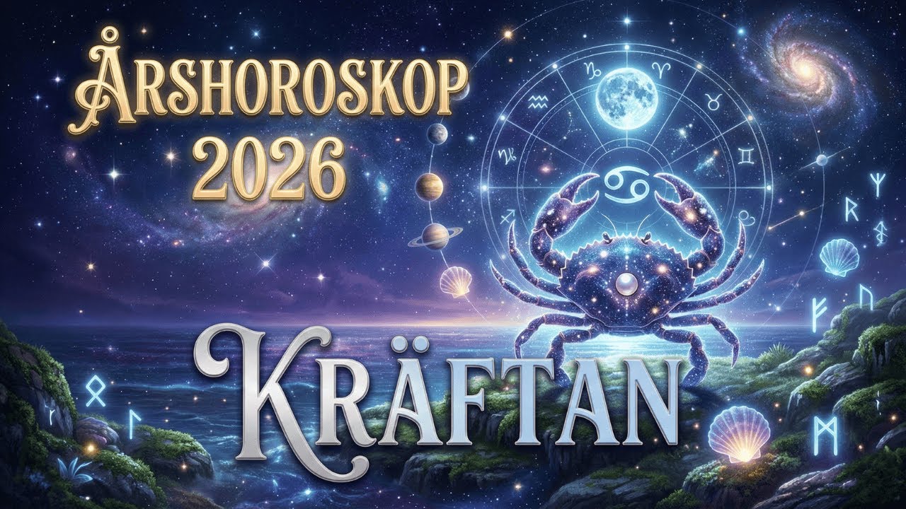 &Aring;rshoroskop 2026 Kr&auml;ftan - Din tid att kliva fram och bygga sann trygghet