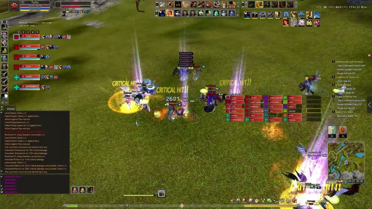 Shaiya Fawkes PvP 15 - Instant train