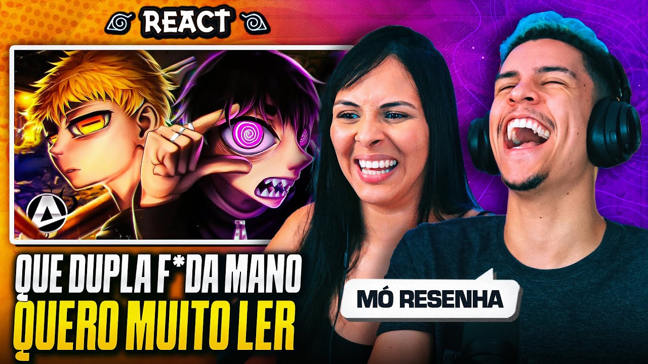 ANIRAP ft SHINY: Noah e Kaleb (Sense Life) | Parceria Formada | [Casal Jounin React] 🔥