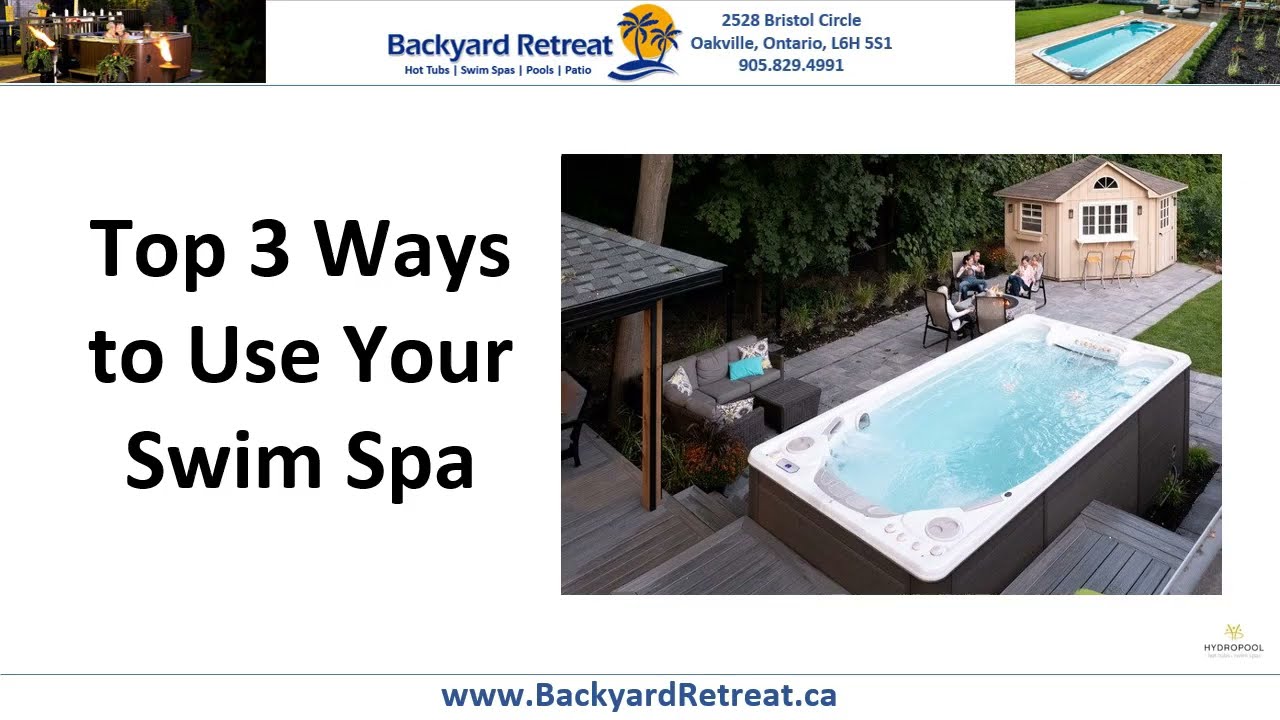 Swim Spas for Sale Brampton, Hydropool Lap Pool Fitness System