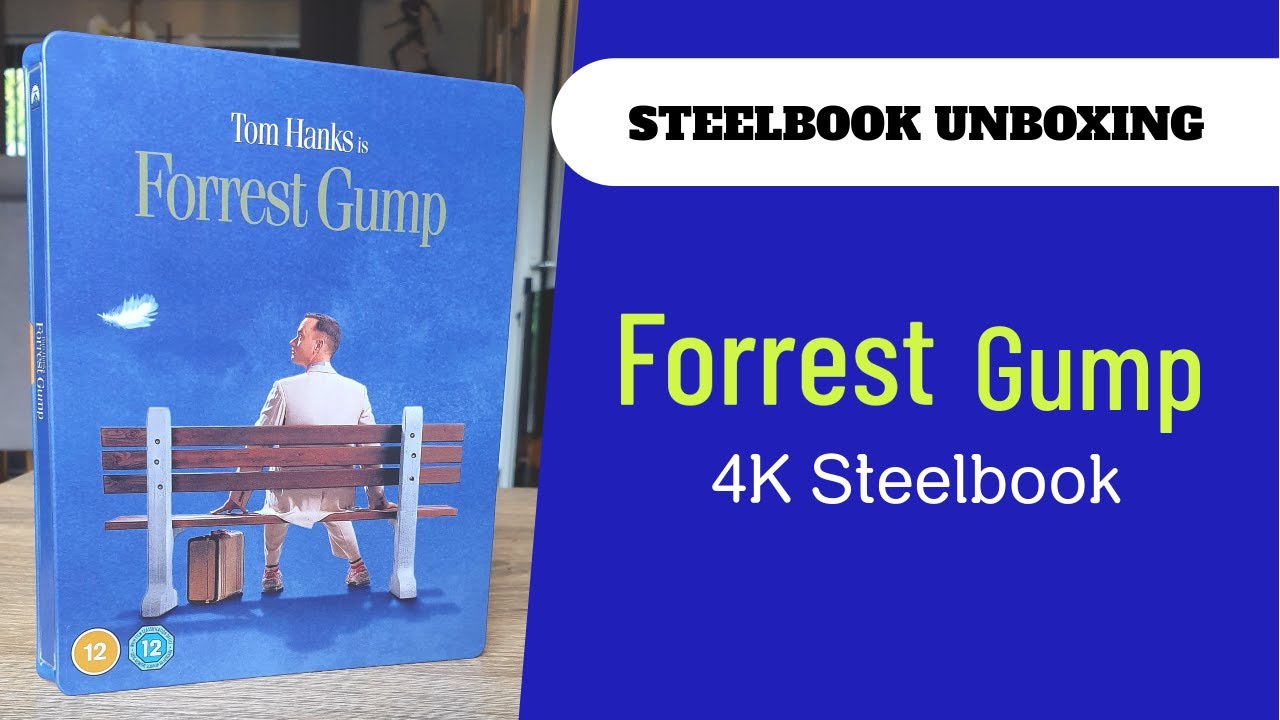 Forrest Gump Zavvi Exclusive Steelbook Unboxing