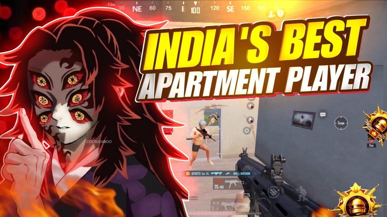 BEST INDIAN APARTMENT PLAYER 🇮🇳🔥| BGMI-PUBGMOBILE