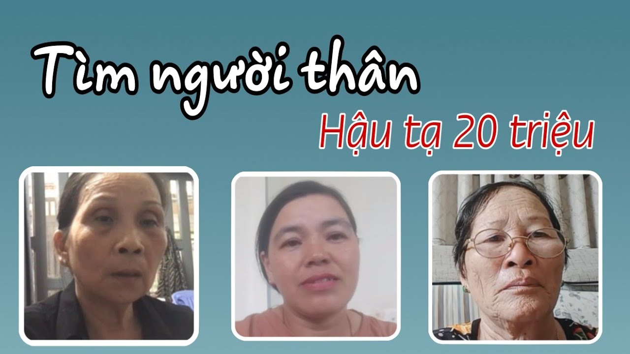 ( 843 ) Con thất lạc. Mẹ già héo mòn theo năm tháng. 3 trường hợp tìm người thân thật đáng thương.