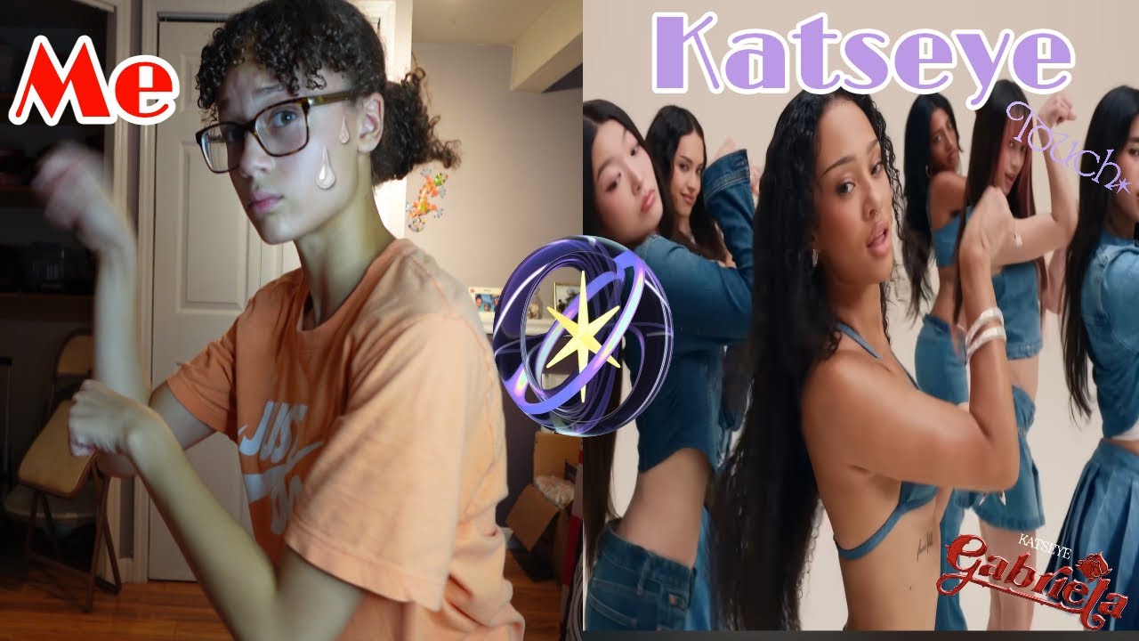 I TRIED DOING KATSEYE DANCES