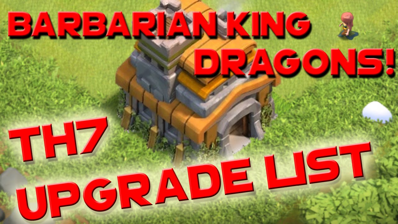 Clash of Clans - TH7 UPGRADE ORDER PRIORITY LIST GUIDE