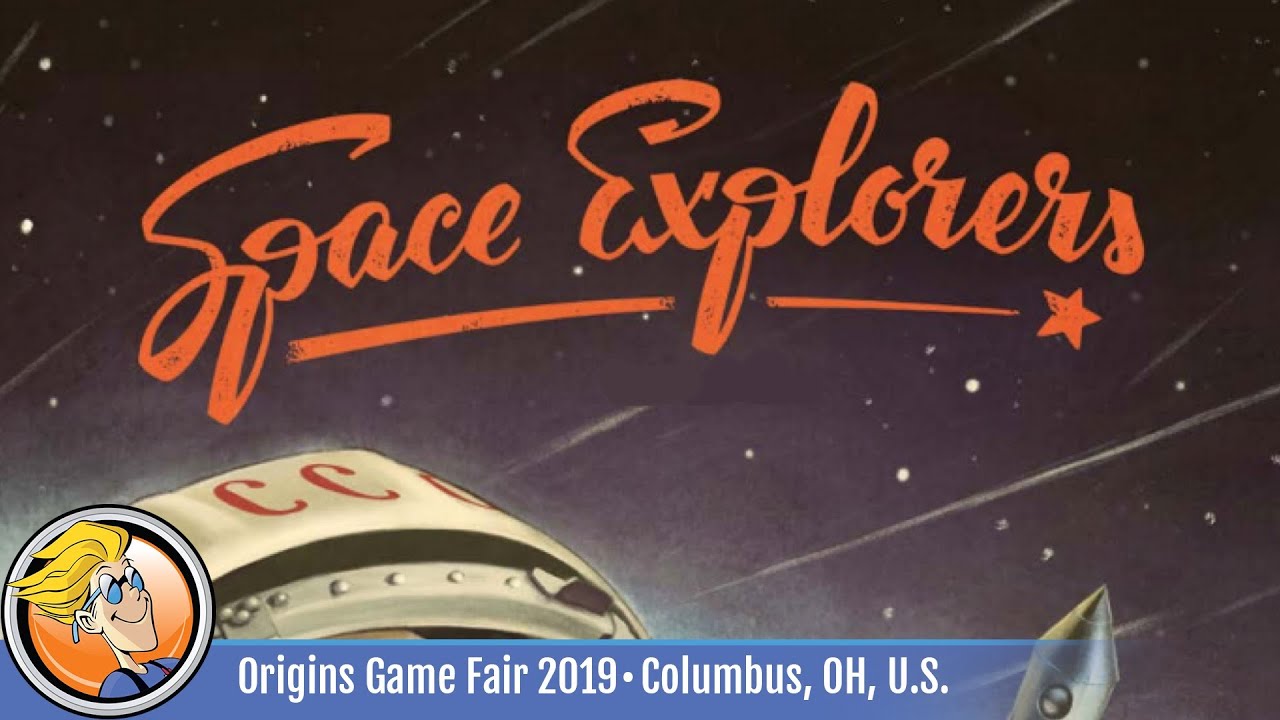 Space Explorers - game overview at Origins Game Fair 2019
