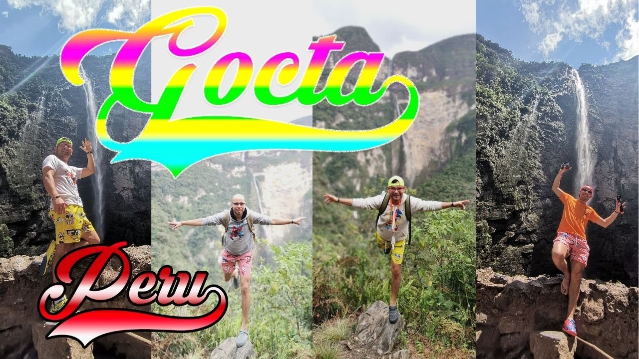 Caminando 5 horas para ver las dos caidas de la CATARATA GOCTA