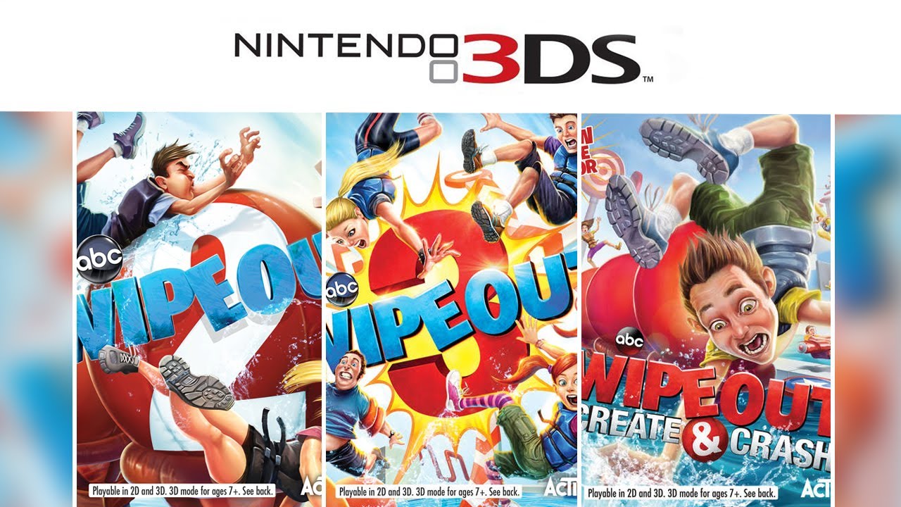 Wipeout (game show) Games for 3DS