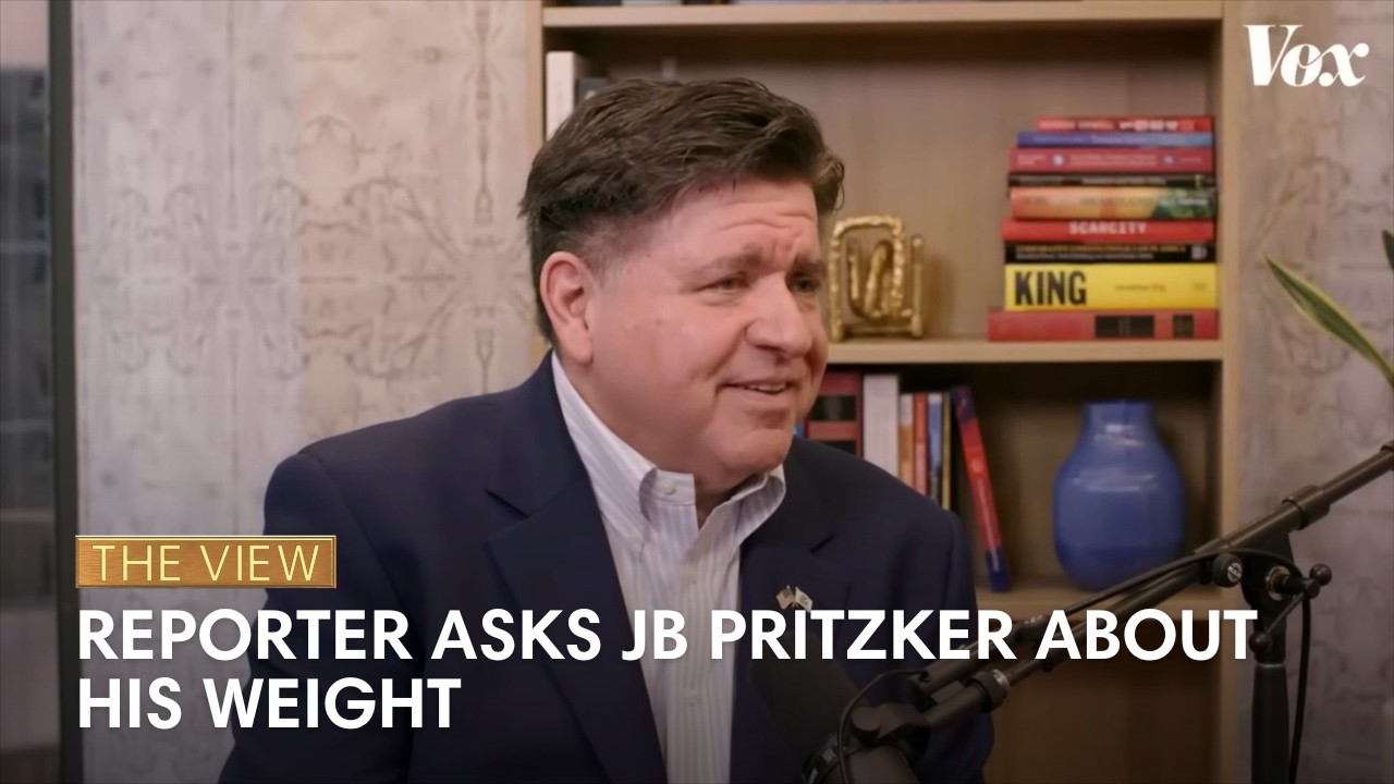 Reporter Asks JB Pritzker About His Weight | The View